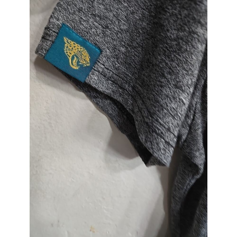 Jacksonville Jaguars Mens Large T Shirt NFL Football Logo Black Gray Team Appare - Picture 3 of 13